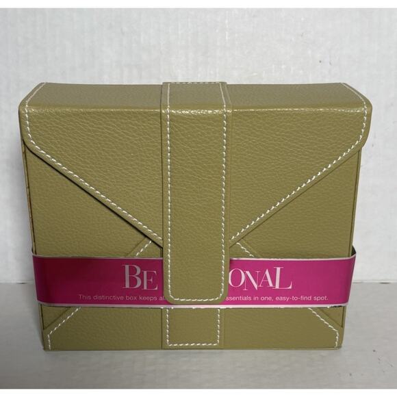 Bath Body Works Faux Leather Stationary w/Box Pen Christmas Gift - Picture 10 of 10